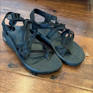 Chaco Black Strappy Sandals